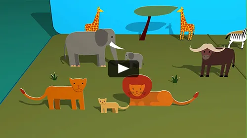 Go to the video "African Savannah Animals"